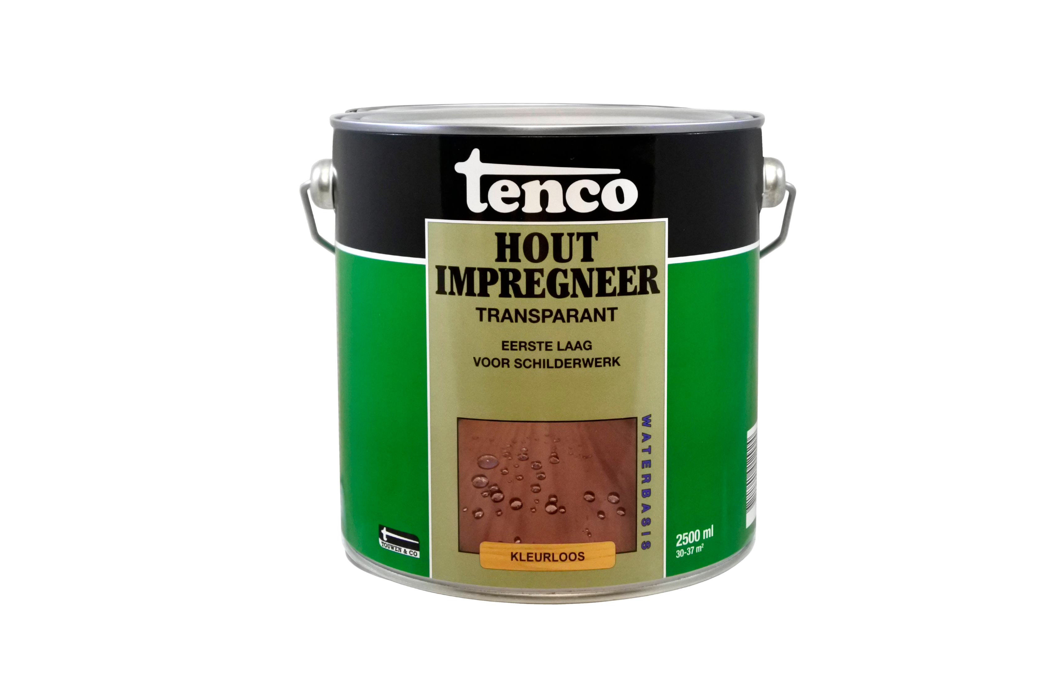 Tenco Hout Impregneer blik 2,5L witte achtergrond
