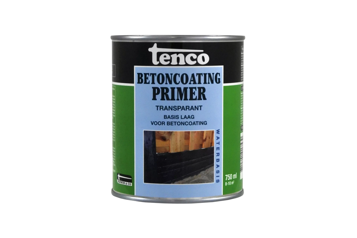 Tenco Betoncoating Primer blik 0,75L witte achtergrond