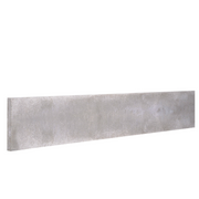 Stamp betonplaat | wit/grijs | 184x25x3,5 cm