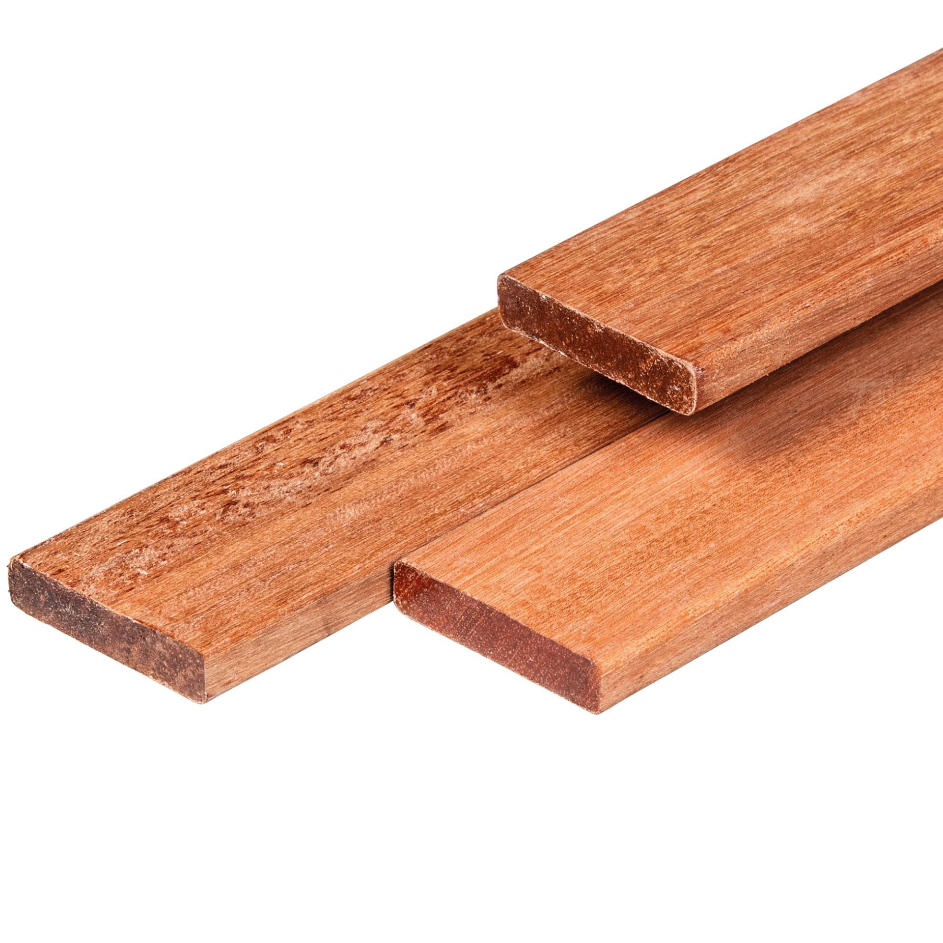 Plank hardhout 1,6 x 7,0 cm