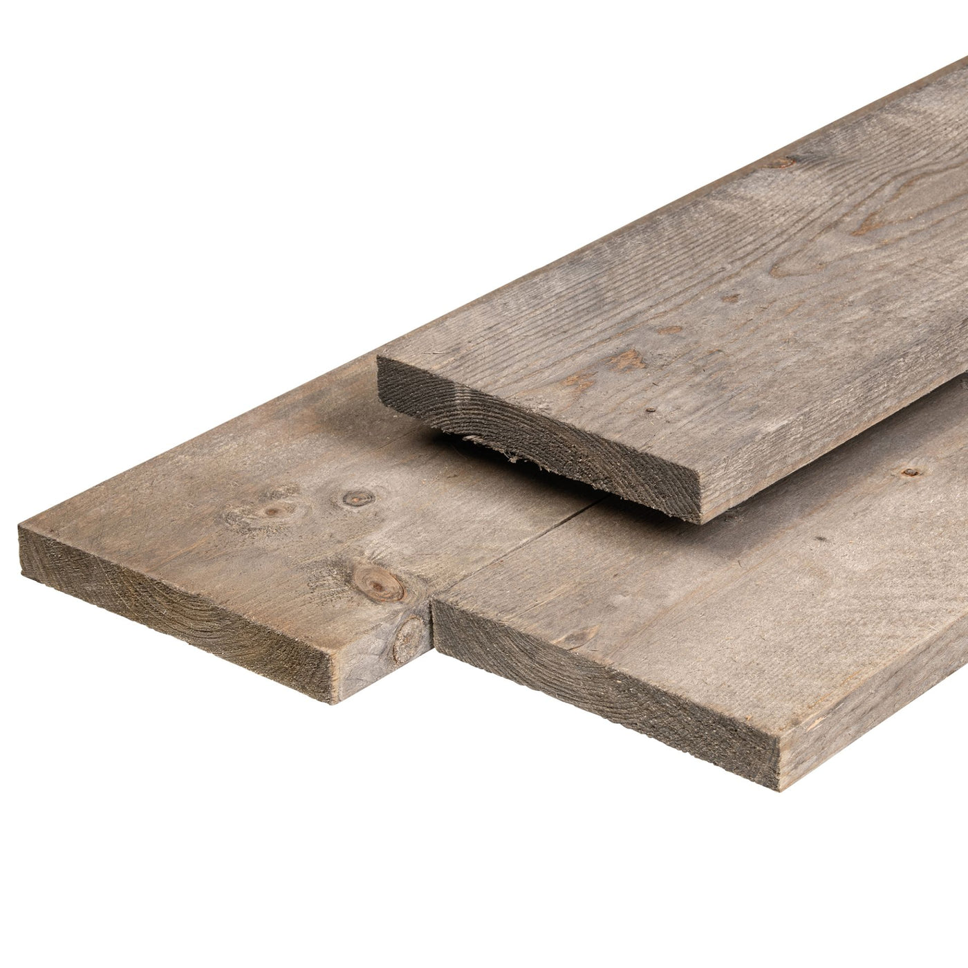 Steigerplank Midden-Europees vuren 2,9 x 19,0 cm grijs geïmpregneerd