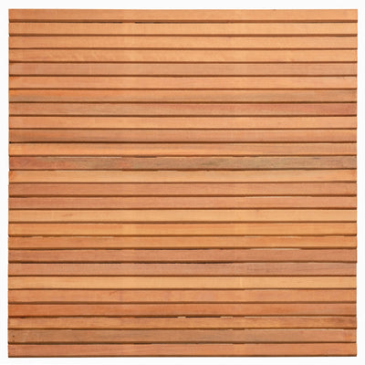 Tuinscherm hardhout Bangkirai kunstmatig gedroogd (Rhombusprofiel) Wichmond 180 x 180 cm