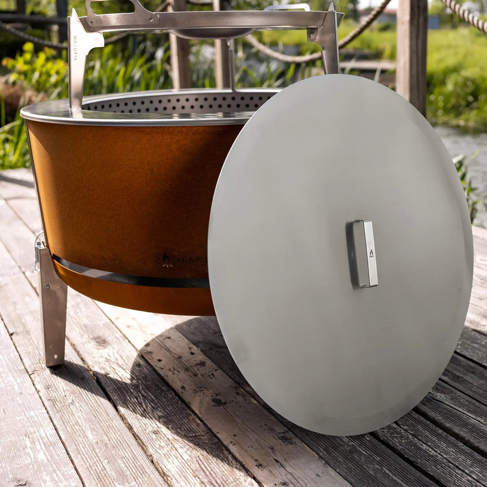 Alpha 800 Premium Rookloze Vuurkorf 80 cm – Corten