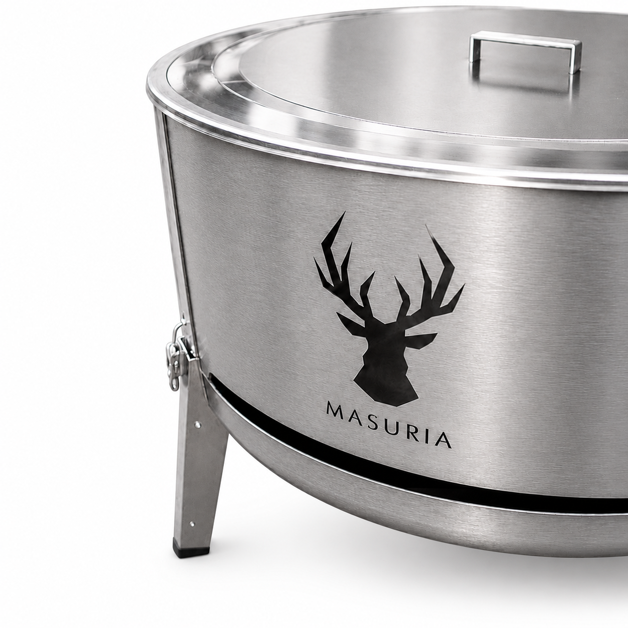 Alpha 800 Premium Rookloze Vuurkorf 80 cm – Zilver