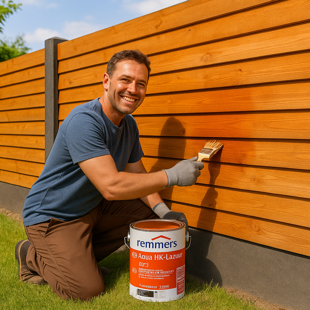 Hout Beits - HK Lasur Douglas (2,5 L) – Premium bescherming en kleur in één - 4 schermen van 180x180cm per blik