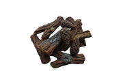 Elementi keramiek brandhout set ODW01010 10 stuks