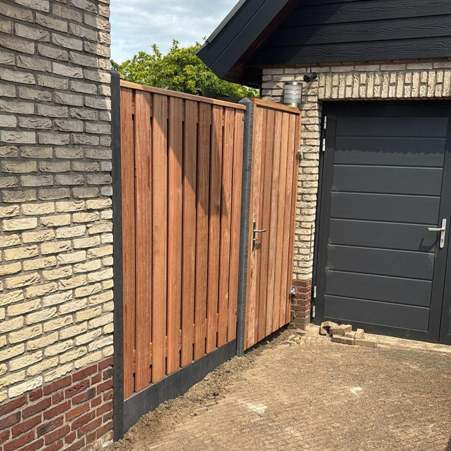 Complete Douglas Hout Beton Schutting pakket - START PAKKET