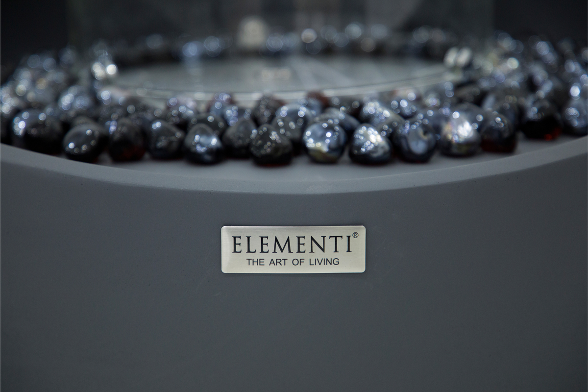 Ethanol Vuurschaal Beton Rond – Elementi Firenze | 68 cm