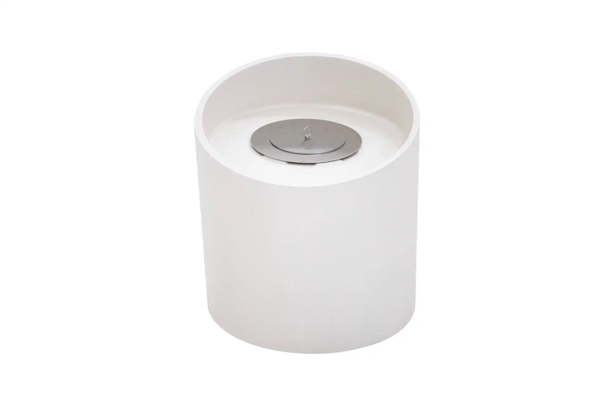 Elementi Torre ethanol vuurkolom crème wit 60 cm