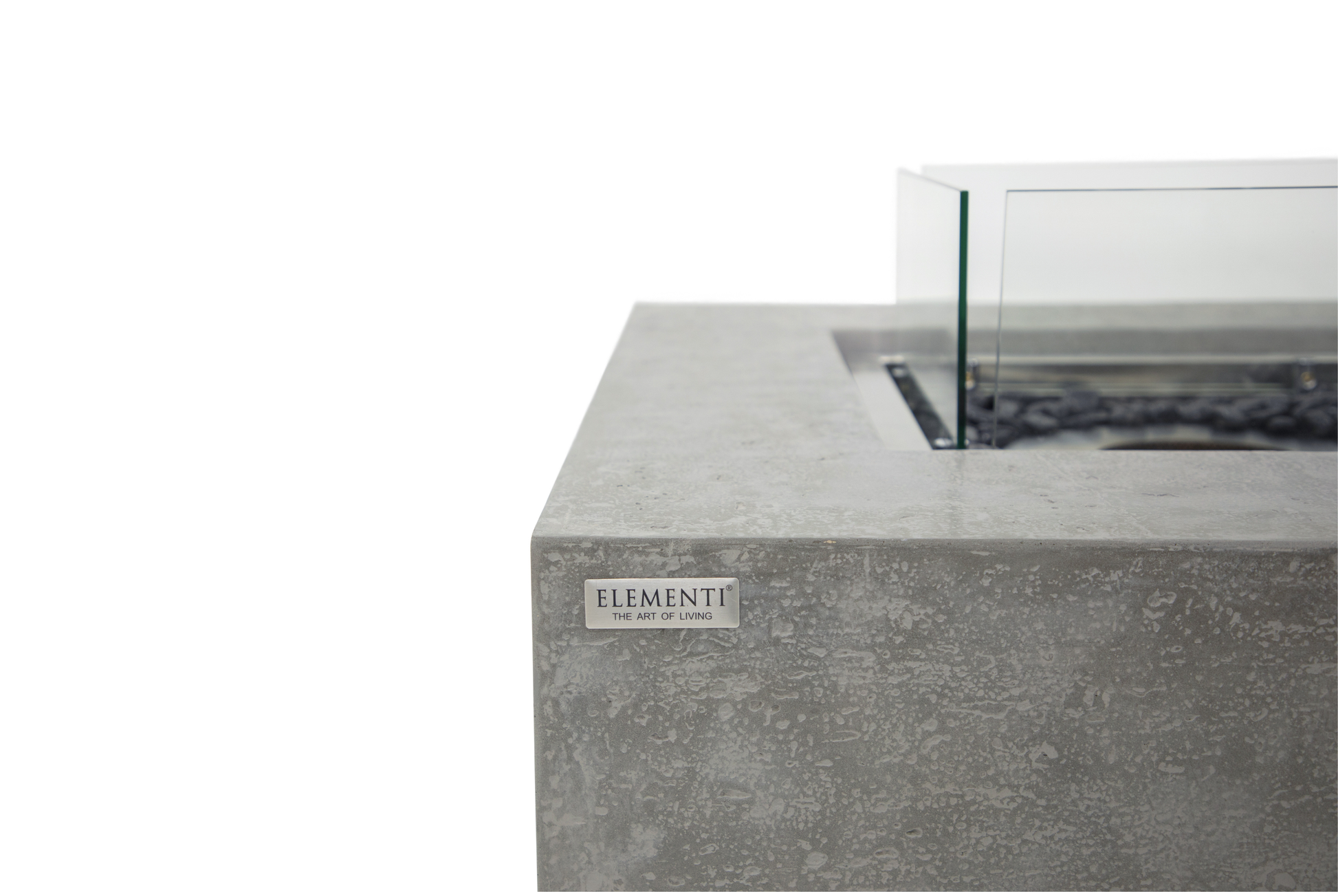 Elementi Manhattan ethanol vuurschaal space grijs interieur lifestyle