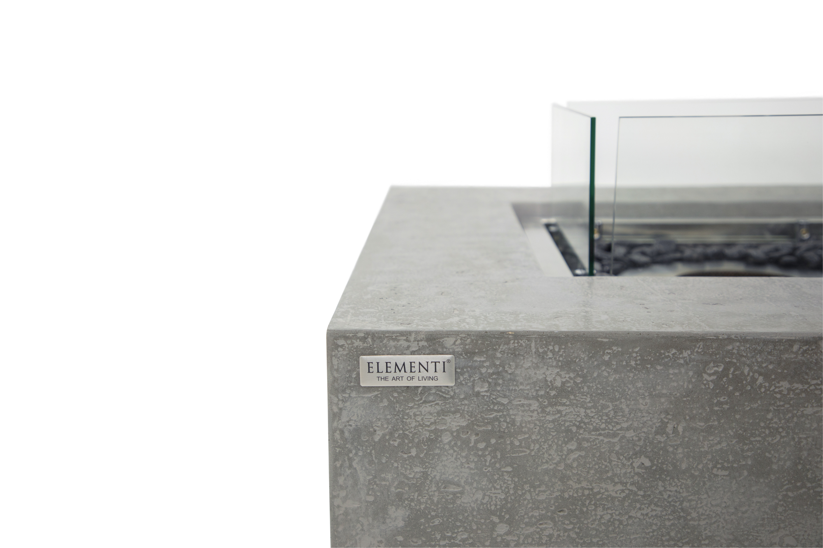 Elementi Manhattan ethanol vuurschaal space grijs interieur lifestyle