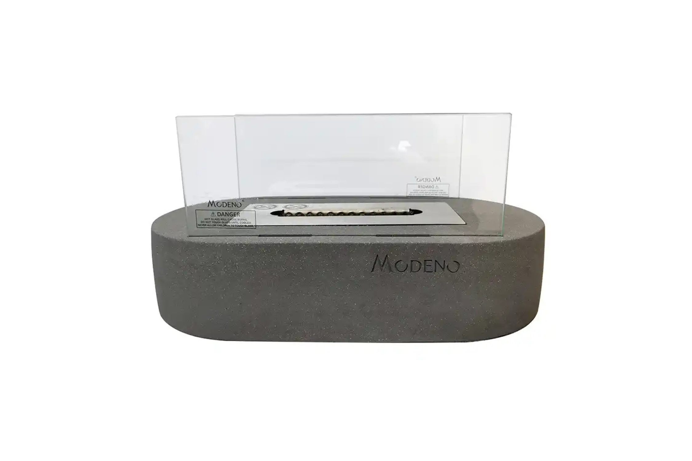 Modeno Luspa ethanol tafelhaard lichtgrijs 35 cm