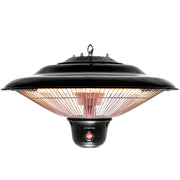 Trotec IR 1500 SC infrarood plafondstraler zwart, witte achtergrond