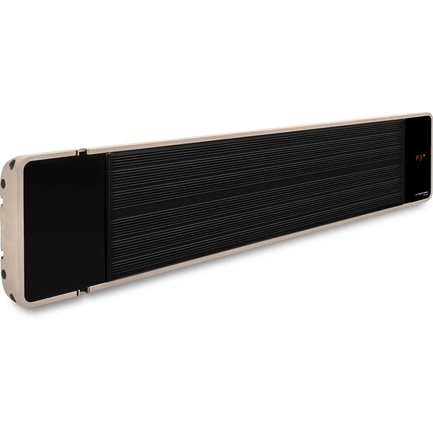 Trotec IRD 1200 infrarood donkerstraler zwart, vanuit een andere hoek