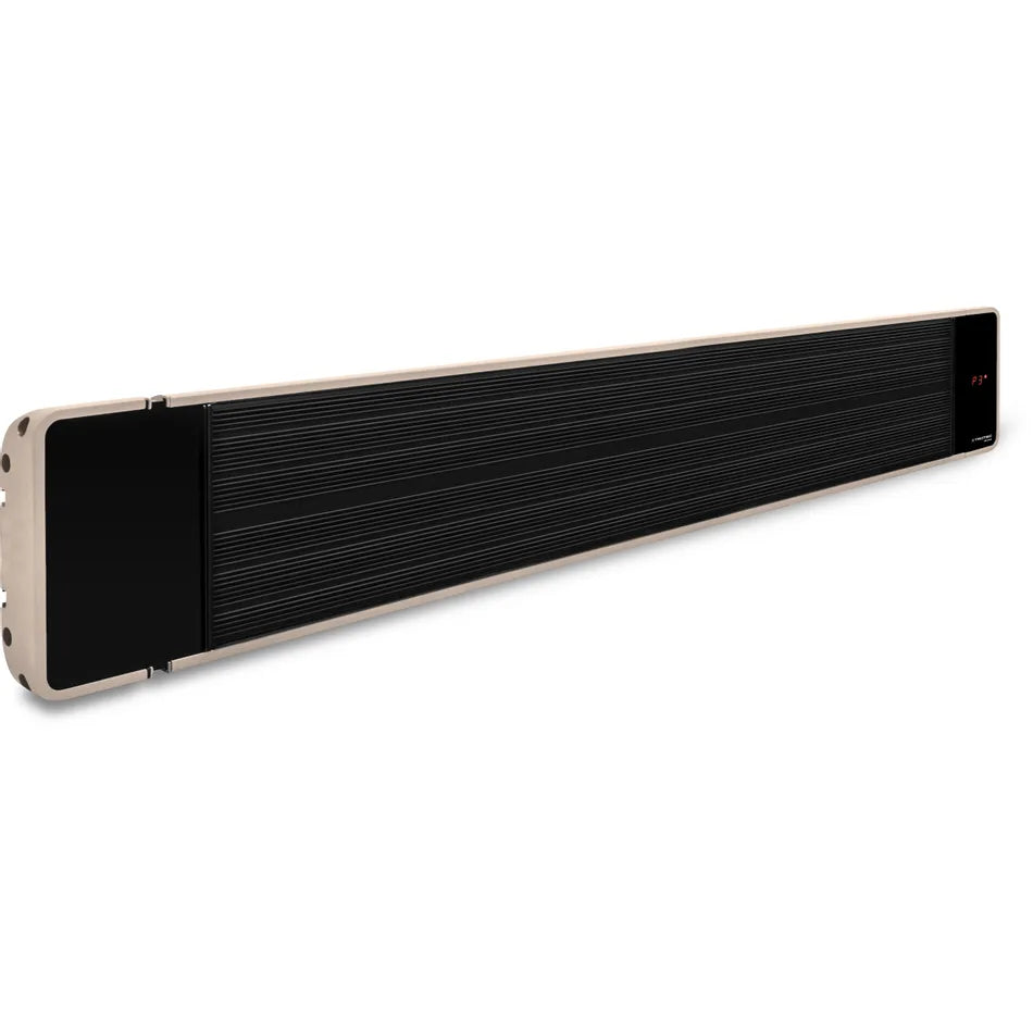 Trotec IRD 2400 infrarood donkerstraler zwart, vanuit een andere hoek