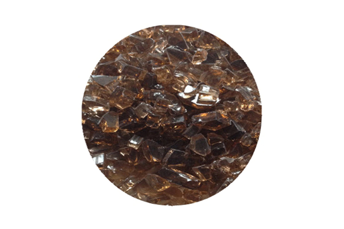 Elementi vuurvast decoratieglas bronze ODS02103 5-8 mm