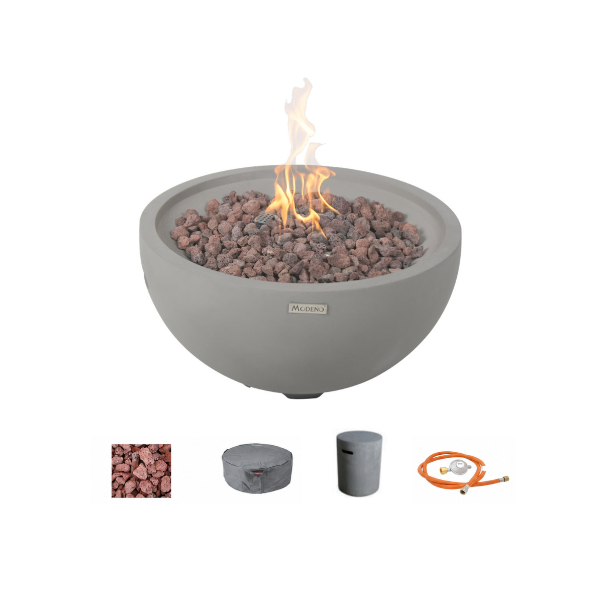 Modeno Nantucket leveringsomvang premium-bundel lichtgrijs