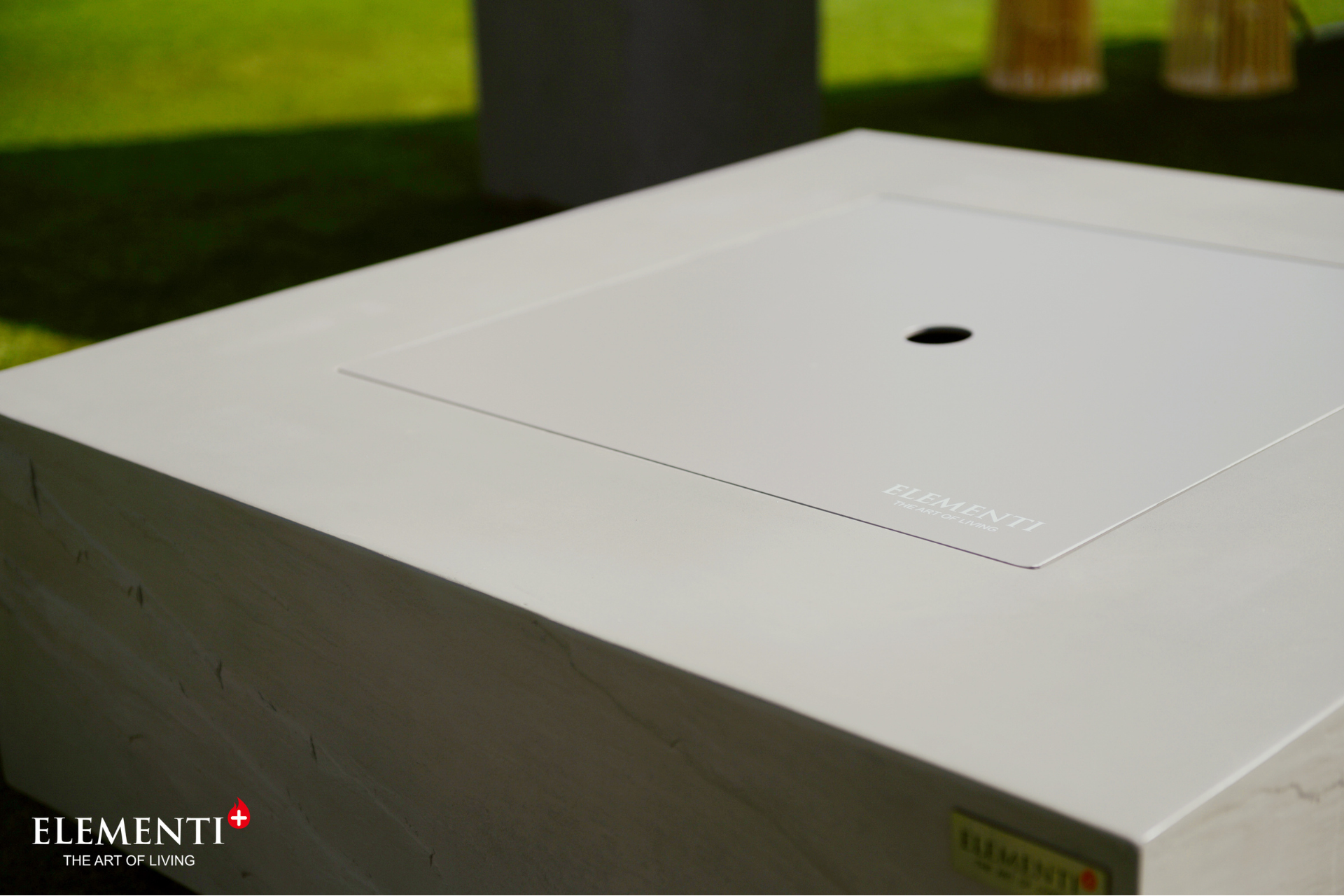 Elementi Capertee branderdetail aluminium deksel spacegrijs