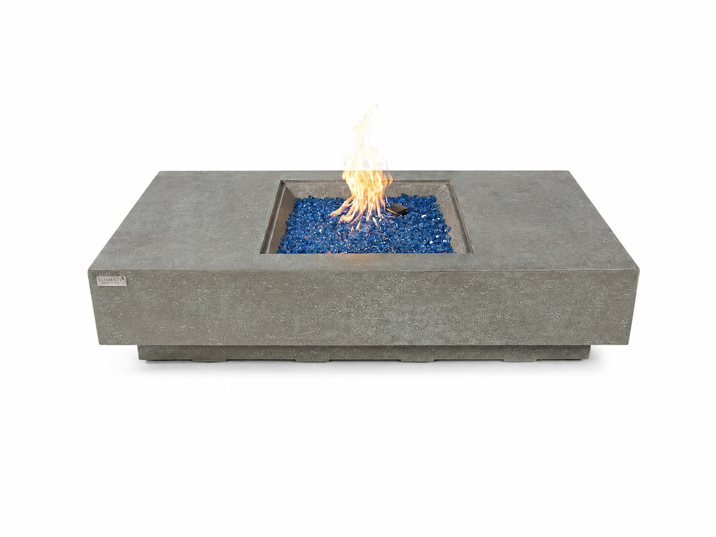 Elementi Monte Carlo gasvuurschaal lichtgrijs 152 cm