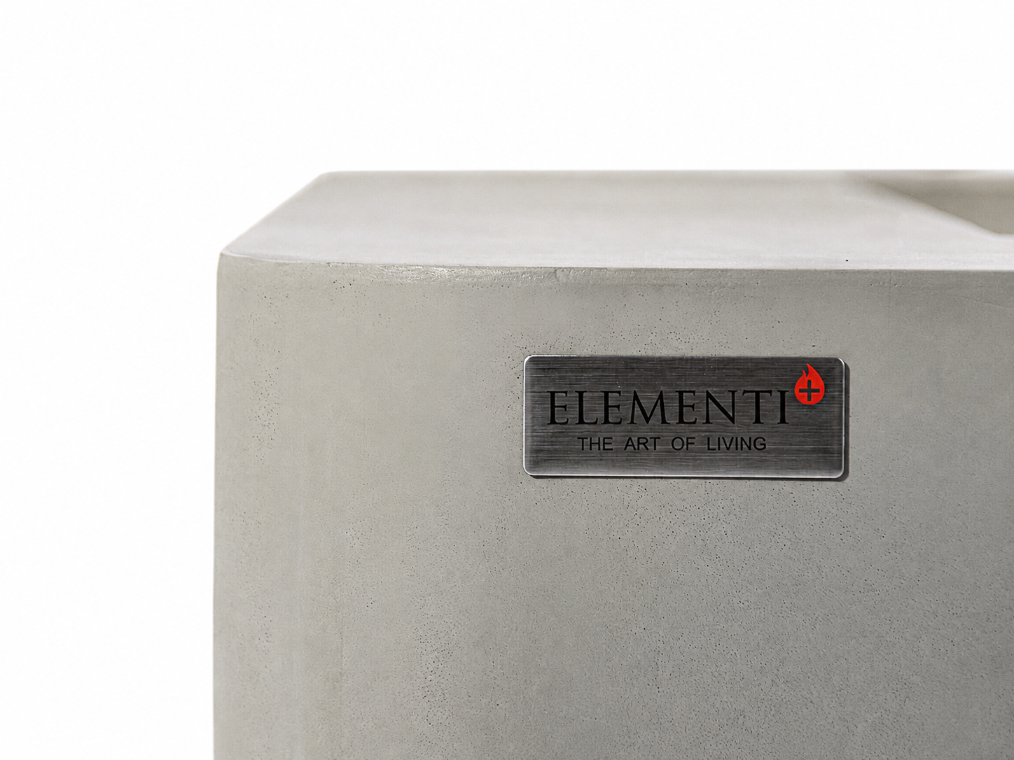Elementi Lucerne materiaaldetail betonlook lichtgrijs