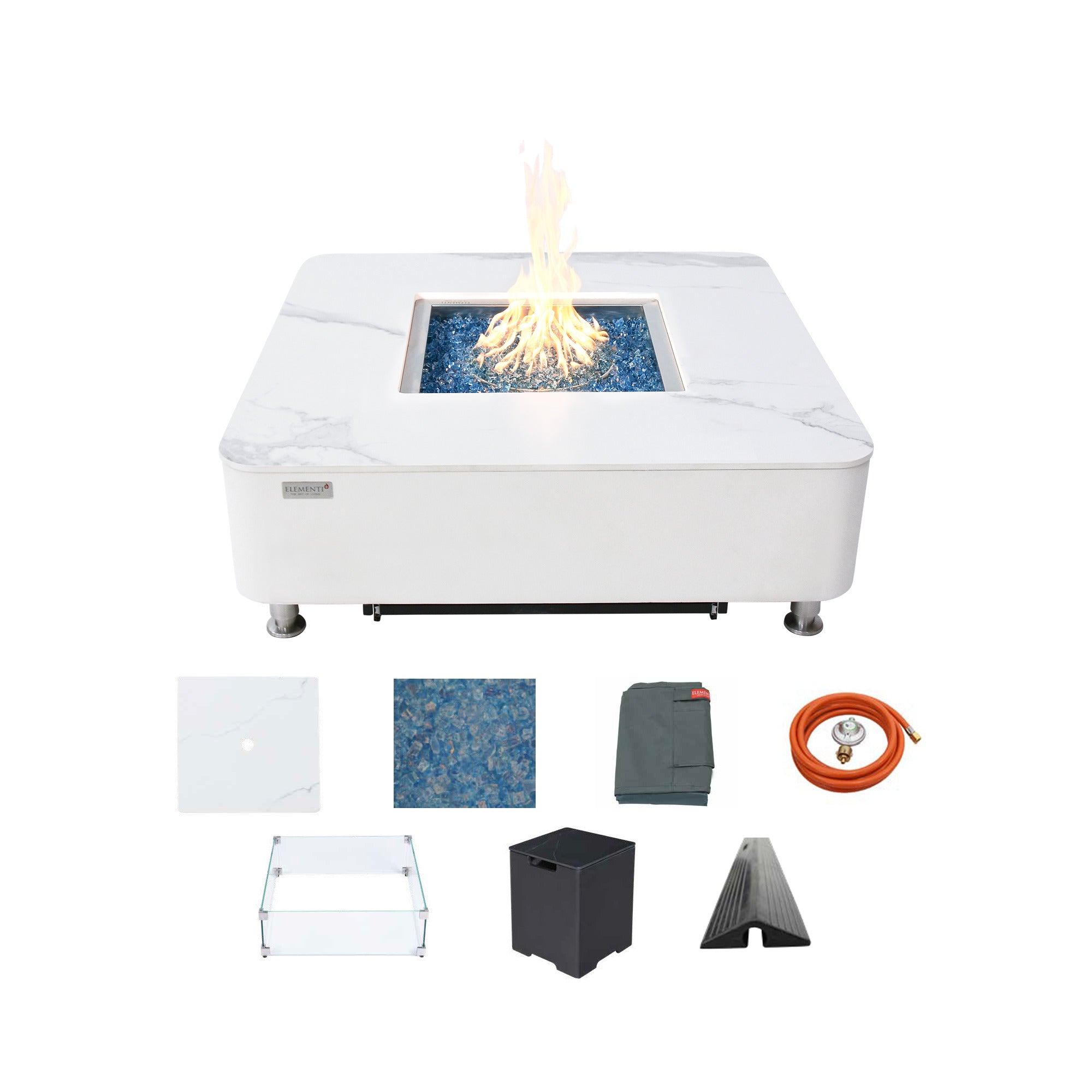 Elementi Annecy leveringsomvang premium-bundel bianco wit