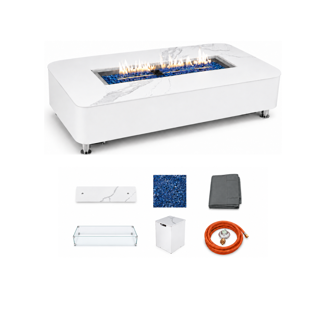 Elementi Athens leveringsomvang premium-bundel bianco wit