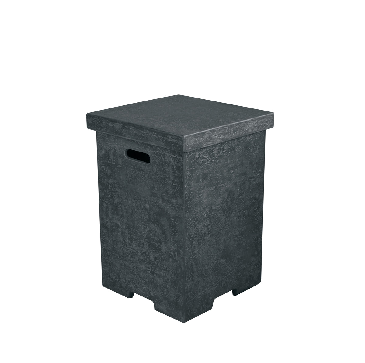 Elementi gasflesdeksel donkergrijs vierkant ONB01-105DG 45 cm
