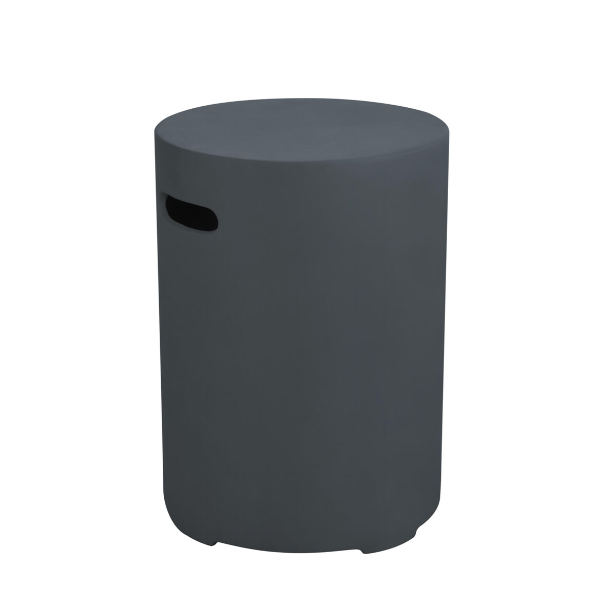 Gasflesdeksel Beton Rond – Elementi Lunar Bowl | 45 cm