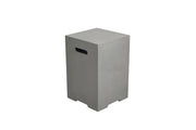 Elementi gasflesdeksel lichtgrijs vierkant ONB01-208LG 45 cm