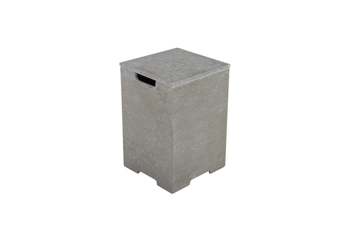 Gasflesdeksel Beton Vierkant – Elementi Monte Carlo, Lucerne & Bergamo | 40 cm