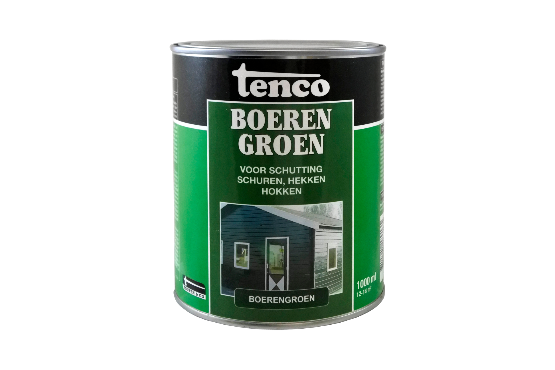 Tenco Boerengroen blik 1L witte achtergrond