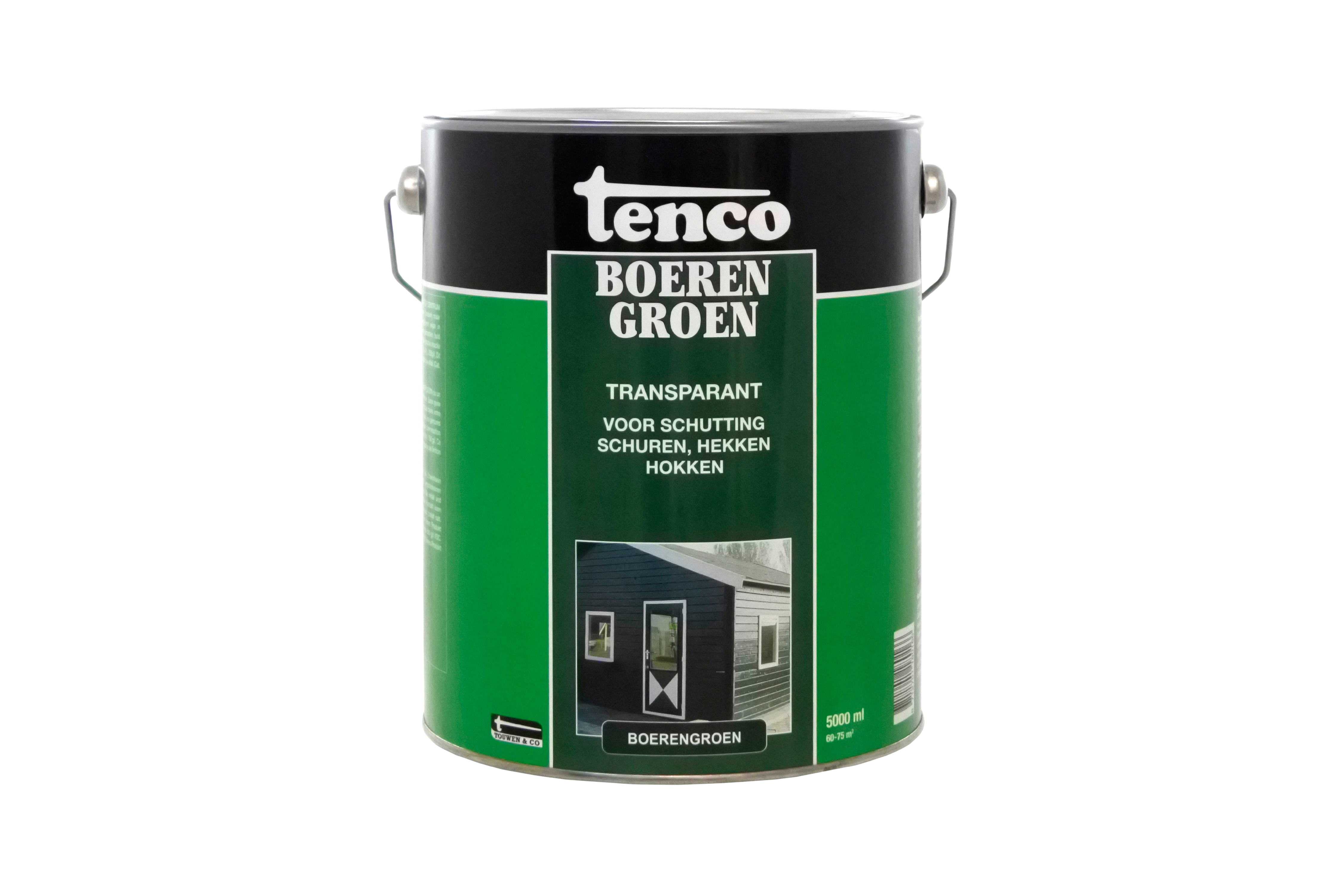 Tenco Boerengroen blik 5L witte achtergrond