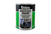 Tenco Houtcoat blik 1L Zwart witte achtergrond