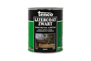 Tenco IJzercoat blik 1L Zwart witte achtergrond