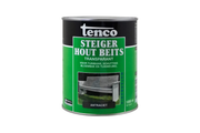 Tenco Steigerhoutbeits blik 1L Antraciet witte achtergrond