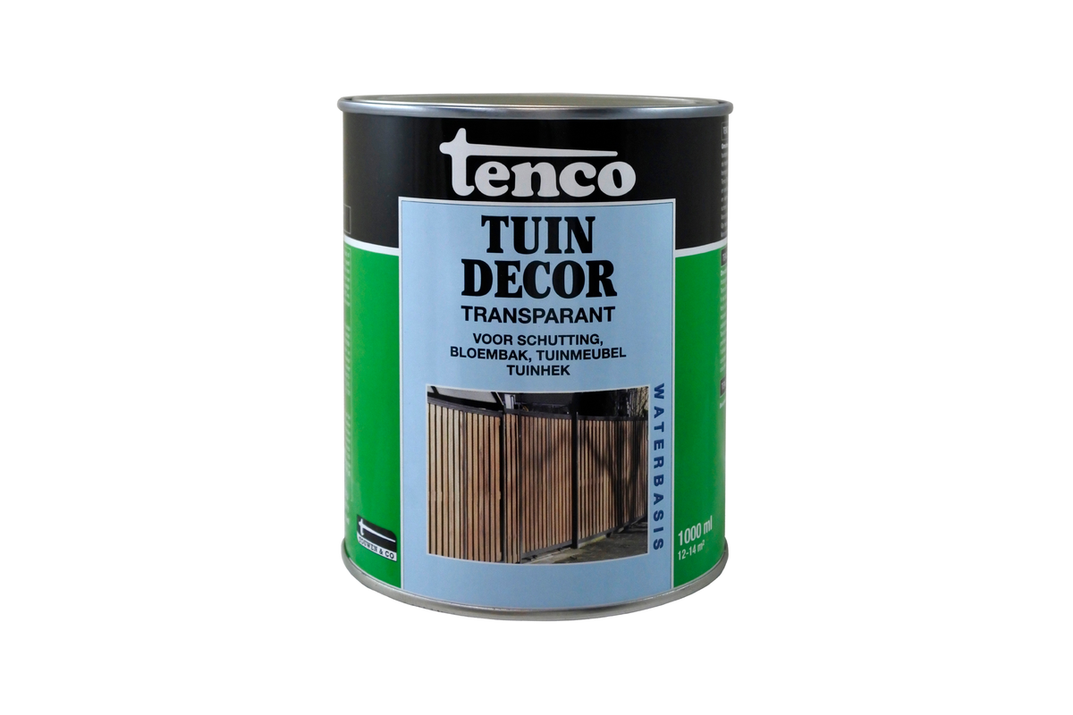 Tenco Tuindecor Transparant blik