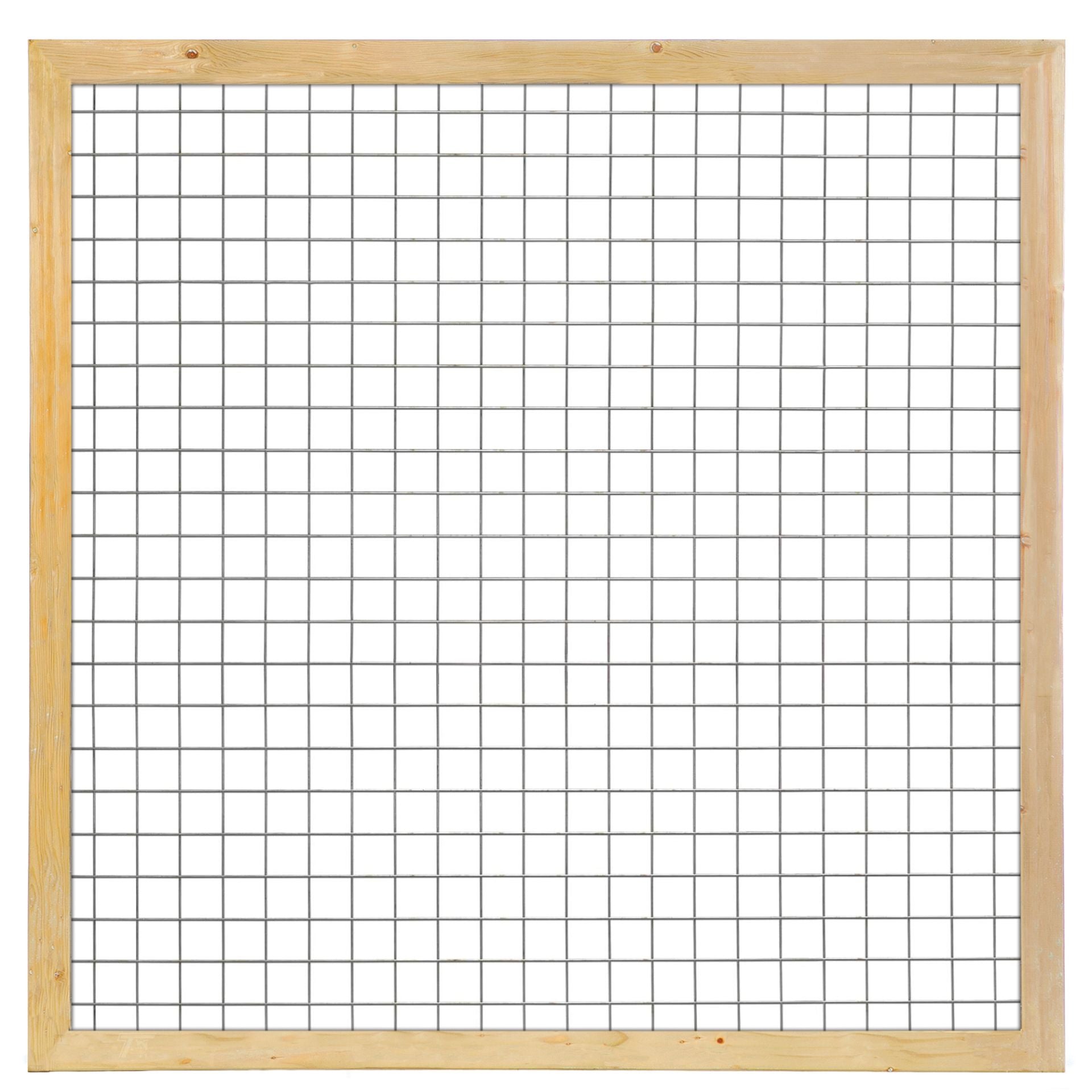 Gaasscherm | Grenen | 180x180 cm