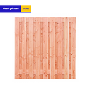 Douglas schuttingscherm, 21 planks, verticaal, alle formaten