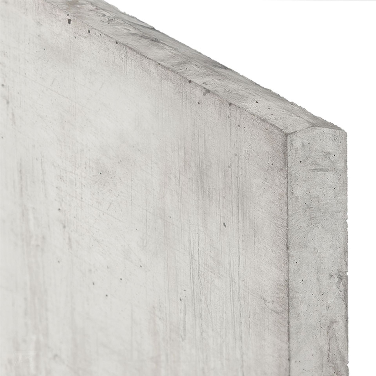 Betonplaat | glad | wit| 184x26 cm
