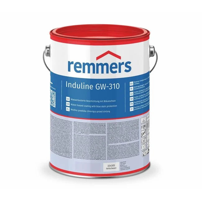 Hout Beits - diepzwart (2,5 L) – Premium bescherming en kleur in één - 4 schermen van 180x180cm per blik