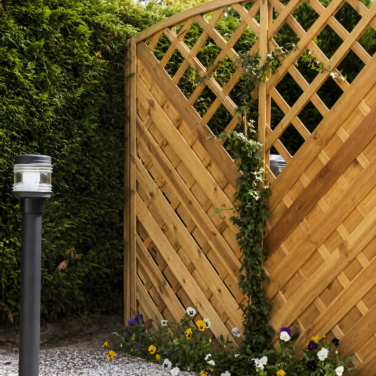 TencoMild Transparant aangebracht op nieuw tuinhout